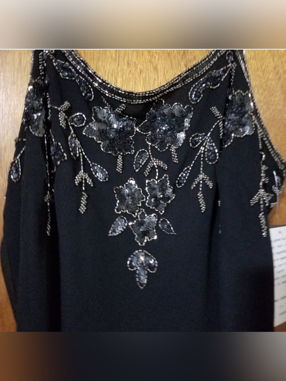 J. Laxmi black sleeveless dress